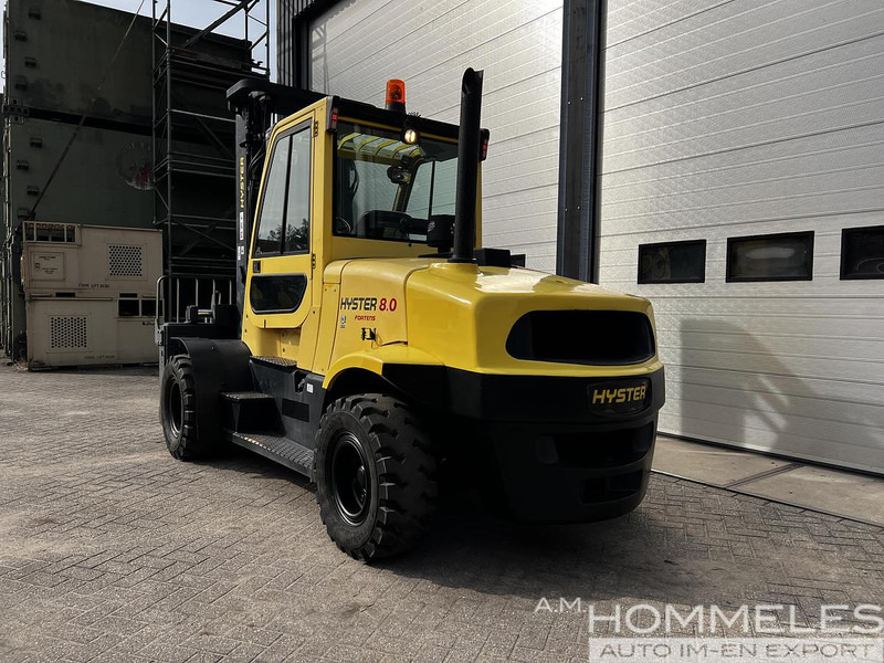 Hyster H8.0FT9 - Дизелов мотокар: снимка 4 Hyster H8.0FT9 - Дизелов мотокар: снимка 4