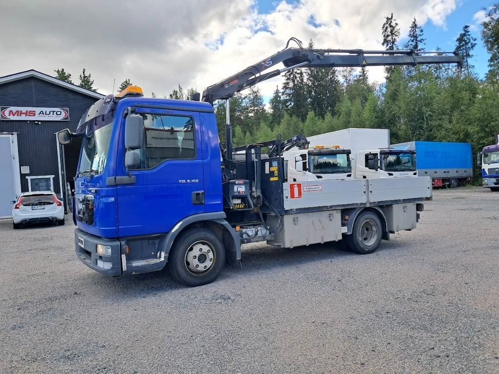 MAN TGL 8.150 Hiab 066-2 10v tarkastettu - Камион с кран: снимка 1 MAN TGL 8.150 Hiab 066-2 10v tarkastettu - Камион с кран: снимка 1