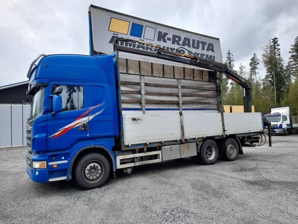 Scania R 560 - Камион с кран: снимка 1 Scania R 560 - Камион с кран: снимка 1