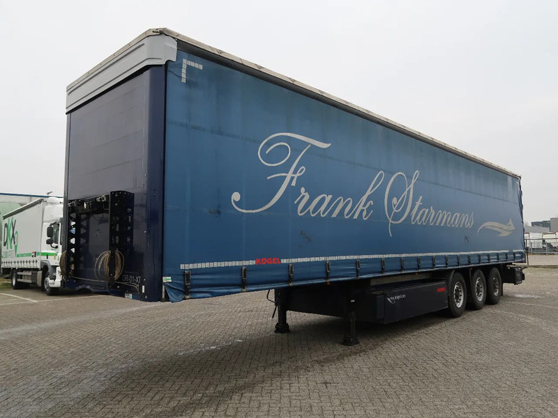 Kögel S24-1, 3 Achsen, BPW, Coil, Edscha, TUV, NL Trailer - Брезентово полуремарке: снимка 1 Kögel S24-1, 3 Achsen, BPW, Coil, Edscha, TUV, NL Trailer - Брезентово полуремарке: снимка 1