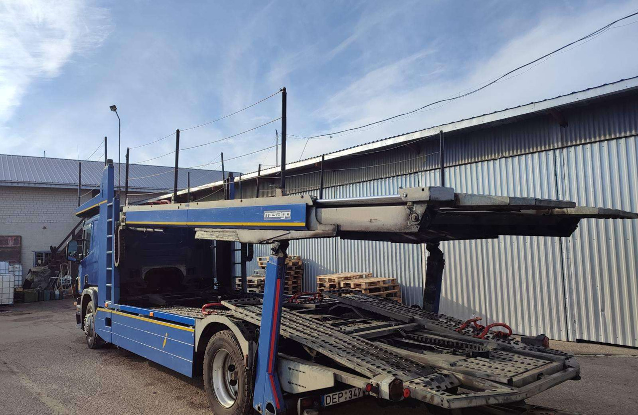 Автовоз камион Scania P 380 LB: снимка 6