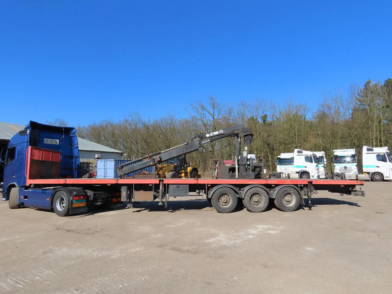 Kaiser HIAB 175, REMOTE control, retractable - Бордово полуремарке/ Платформа: снимка 2 Kaiser HIAB 175, REMOTE control, retractable - Бордово полуремарке/ Платформа: снимка 2