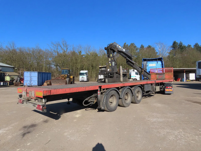 Kaiser HIAB 175, REMOTE control, retractable - Бордово полуремарке/ Платформа: снимка 1 Kaiser HIAB 175, REMOTE control, retractable - Бордово полуремарке/ Платформа: снимка 1