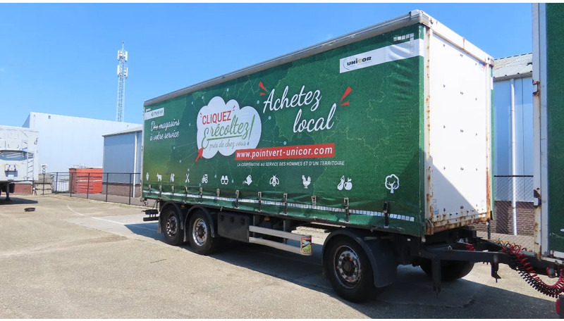 Lecitrailer 27000 kg! Liftaxel, 3 axel BPW, Edscha - Брезентово ремарке: снимка 3 Lecitrailer 27000 kg! Liftaxel, 3 axel BPW, Edscha - Брезентово ремарке: снимка 3