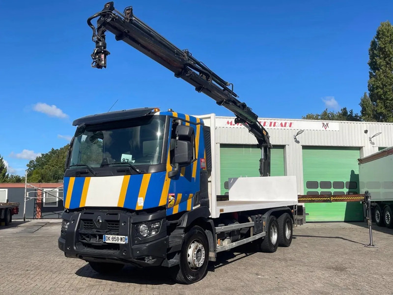 Renault C430 Year 2018 X HIDUO 188 HIAB CRANE, RETARDER, NAVI - Камион с кран: снимка 1 Renault C430 Year 2018 X HIDUO 188 HIAB CRANE, RETARDER, NAVI - Камион с кран: снимка 1