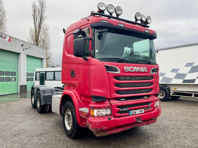 Scania R580 V8 6x4, RETARDER, FULL SPRING! hub reduction, BIG Axels - Шаси кабина: снимка 2 Scania R580 V8 6x4, RETARDER, FULL SPRING! hub reduction, BIG Axels - Шаси кабина: снимка 2