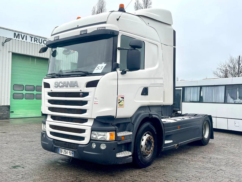 Scania R480 E5 RETARDER, HYDRAULIC, FRIGO, PTO. GOOD TIRES! France truck! - Влекач: снимка 1 Scania R480 E5 RETARDER, HYDRAULIC, FRIGO, PTO. GOOD TIRES! France truck! - Влекач: снимка 1