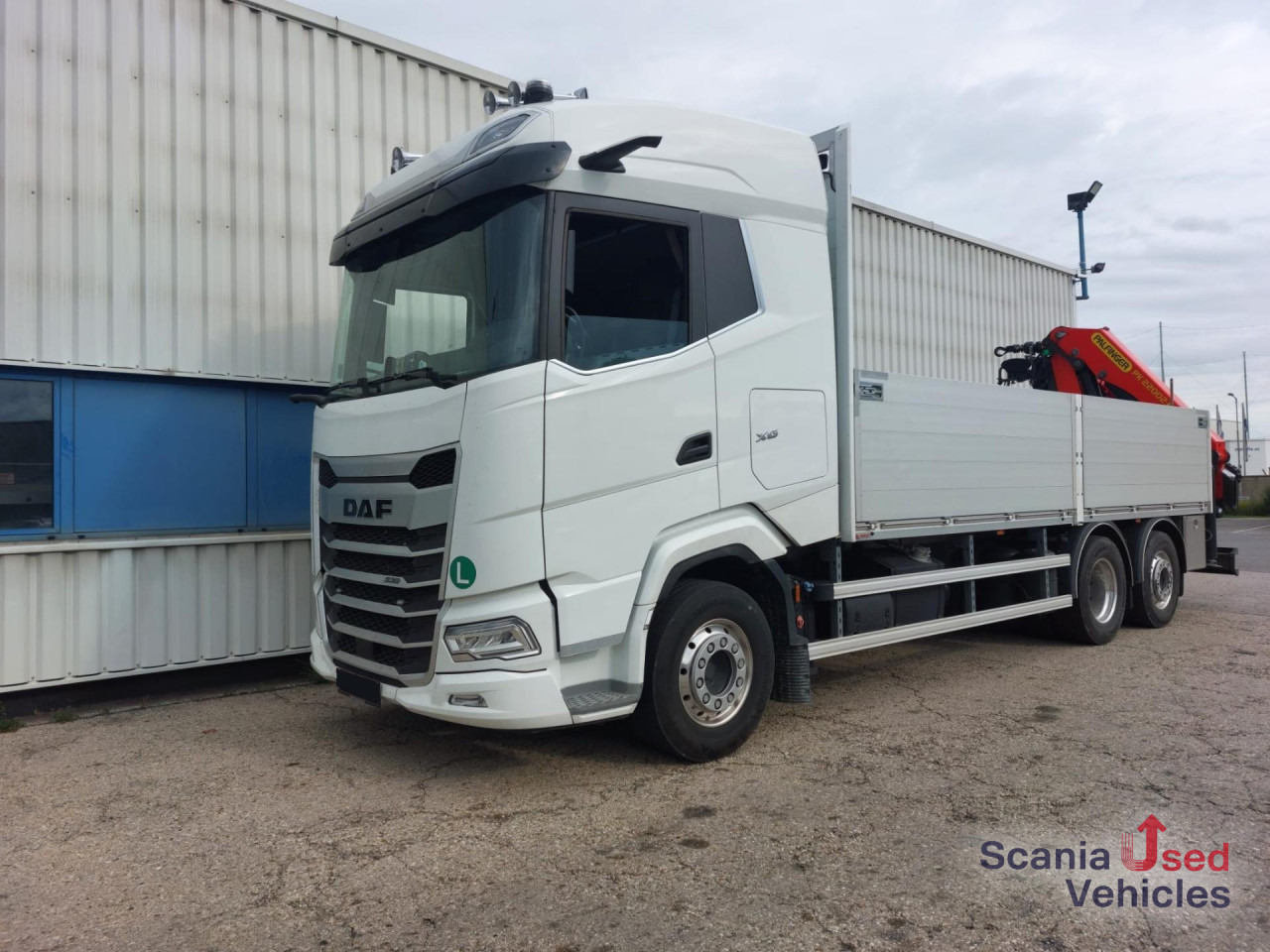 DAF XG 530 FAN 6x2-4 PALFINGER PK 22002-EH D - Бордови камион, Камион с кран: снимка 1 DAF XG 530 FAN 6x2-4 PALFINGER PK 22002-EH D - Бордови камион, Камион с кран: снимка 1