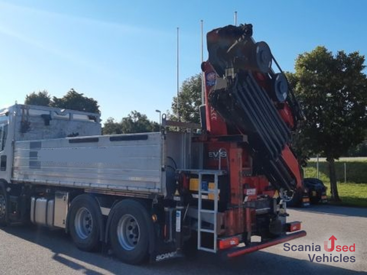 SCANIA G 410 B6x4NB Kipper+HMF3220+JIB - Самосвал камион, Камион с кран: снимка 5 SCANIA G 410 B6x4NB Kipper+HMF3220+JIB - Самосвал камион, Камион с кран: снимка 5