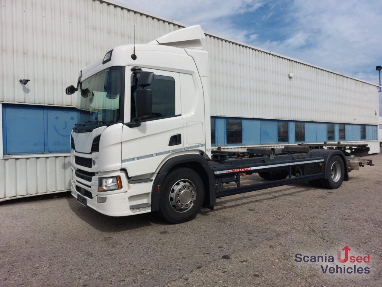 SCANIA P 410 B4x2NB Wechselrahmen Ladebordwand - Контейнеровоз/ Сменна каросерия камион: снимка 1 SCANIA P 410 B4x2NB Wechselrahmen Ladebordwand - Контейнеровоз/ Сменна каросерия камион: снимка 1