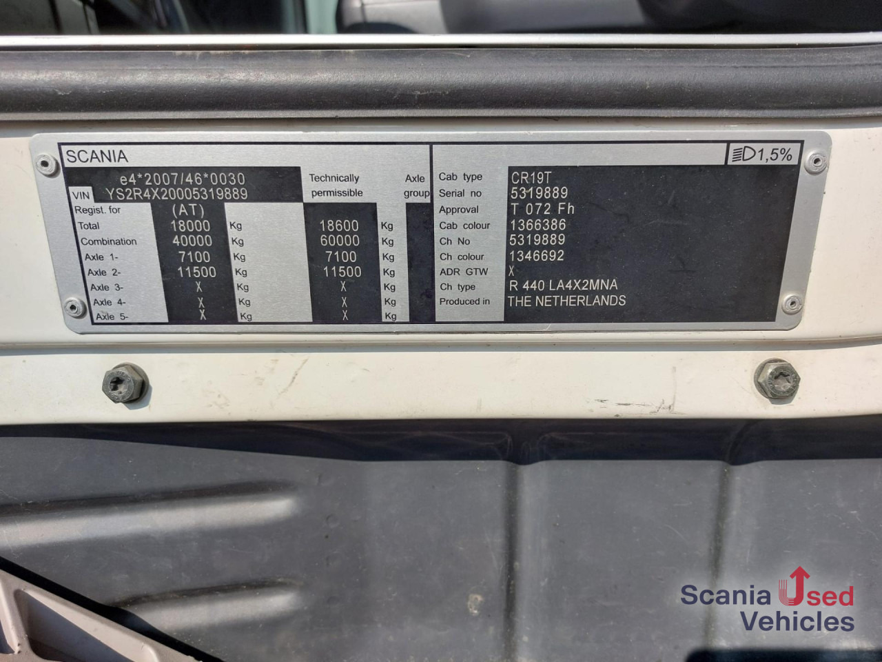 SCANIA R 440 LA4x2MNA E6 Topline - Влекач: снимка 5 SCANIA R 440 LA4x2MNA E6 Topline - Влекач: снимка 5