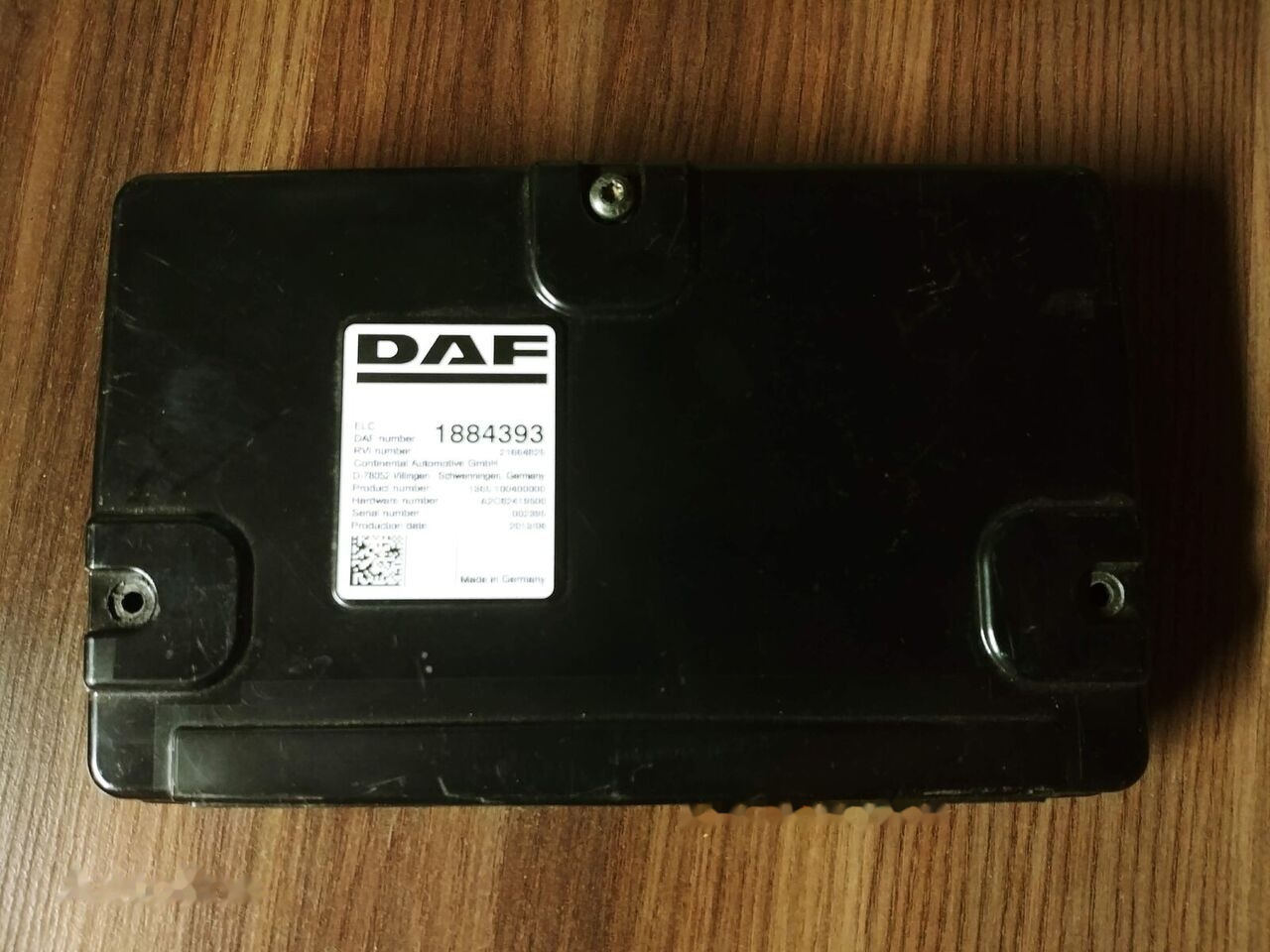 DAF Electronic Light Controller ELC 1884393 DAF CF65 LF45 - Блок за управление за Камион: снимка 3 DAF Electronic Light Controller ELC 1884393 DAF CF65 LF45 - Блок за управление за Камион: снимка 3
