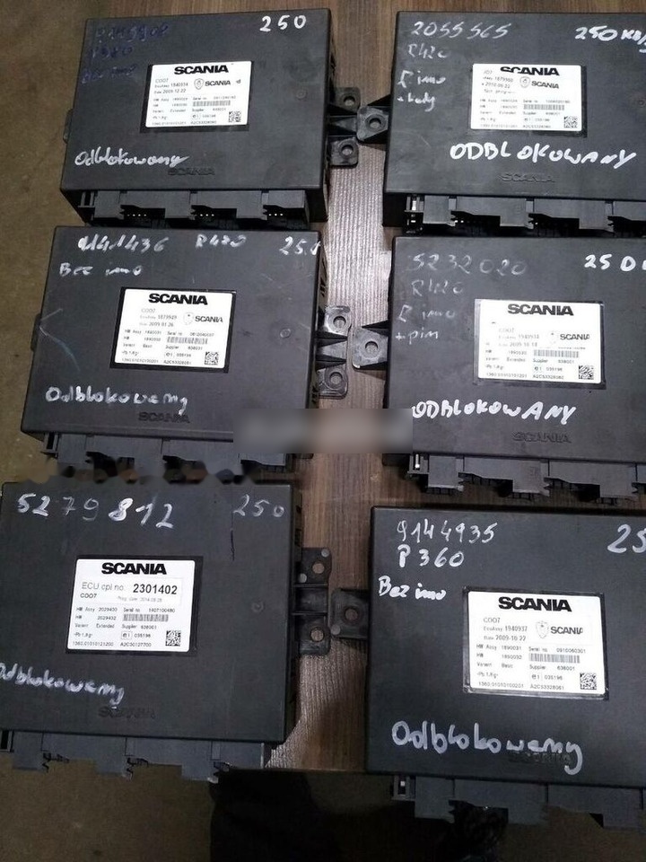 Scania ECU COO7 ENGINE Scania - Блок за управление за Камион: снимка 1 Scania ECU COO7 ENGINE Scania - Блок за управление за Камион: снимка 1