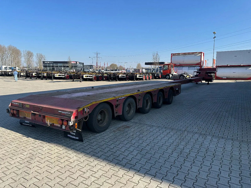 Broshuis 5ABSD-68/2, FIVE AXLE HYDRAULIC STEERED / 2x EXTENDABLE (27m) / SEMI LOW LOADER - Нискорамна площадка полуремарке: снимка 5 Broshuis 5ABSD-68/2, FIVE AXLE HYDRAULIC STEERED / 2x EXTENDABLE (27m) / SEMI LOW LOADER - Нискорамна площадка полуремарке: снимка 5