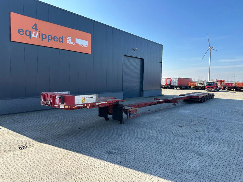 Broshuis 5ABSD-68/2, FIVE AXLE HYDRAULIC STEERED / 2x EXTENDABLE (27m) / SEMI LOW LOADER - Нискорамна площадка полуремарке: снимка 2 Broshuis 5ABSD-68/2, FIVE AXLE HYDRAULIC STEERED / 2x EXTENDABLE (27m) / SEMI LOW LOADER - Нискорамна площадка полуремарке: снимка 2