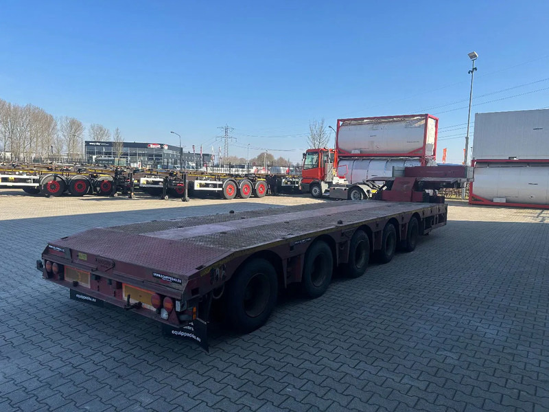 Нискорамна площадка полуремарке Broshuis 5ABSD-68/2, FIVE AXLE HYDRAULIC STEERED DOUBLE EXTENDABLE (27m) SEMI LOW LOADER: снимка 6