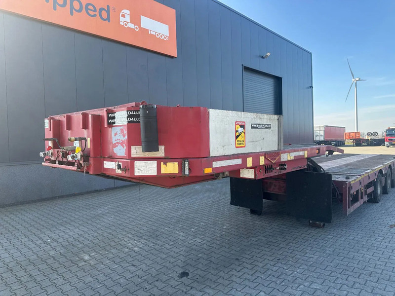 Нискорамна площадка полуремарке Broshuis 5ABSD-68/2, FIVE AXLE HYDRAULIC STEERED DOUBLE EXTENDABLE (27m) SEMI LOW LOADER: снимка 8