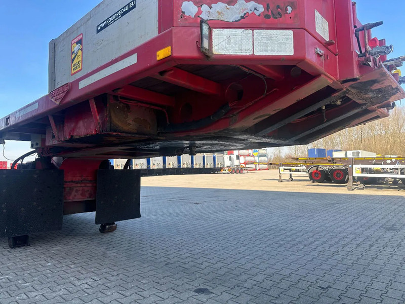 Нискорамна площадка полуремарке Broshuis 5ABSD-68/2, FIVE AXLE HYDRAULIC STEERED DOUBLE EXTENDABLE (27m) SEMI LOW LOADER: снимка 10
