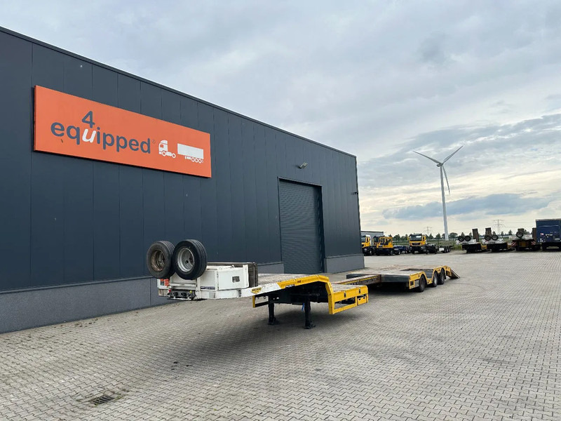 Broshuis E-2190/27 lowloader, wheel well, 4,1m extendable, steering axle - Нискорамна площадка полуремарке: снимка 2 Broshuis E-2190/27 lowloader, wheel well, 4,1m extendable, steering axle - Нискорамна площадка полуремарке: снимка 2