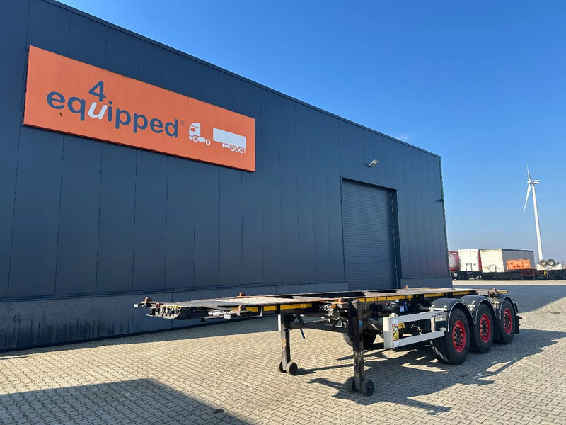 Burg 20FT / 20FT SWAP ADR, 3.690kg, SAF INTRADISC, 2 liftassen, APK/ADR: 9/2025 - Контейнеровоз/ Сменна каросерия полуремарке: снимка 1 Burg 20FT / 20FT SWAP ADR, 3.690kg, SAF INTRADISC, 2 liftassen, APK/ADR: 9/2025 - Контейнеровоз/ Сменна каросерия полуремарке: снимка 1
