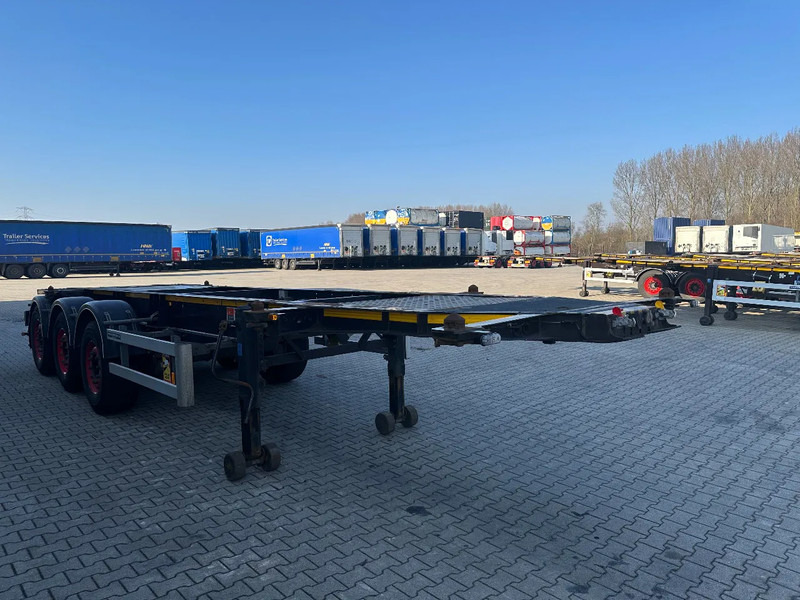 Burg 20FT / 20FT SWAP ADR (EX/II, EX/III, FL, AT) Chassis, 3.690kg, SAF INTRADISC, 2x Liftaxle, NL-chassis, APK/ADR: 08-2025 - Контейнеровоз/ Сменна каросерия полуремарке: снимка 5 Burg 20FT / 20FT SWAP ADR (EX/II, EX/III, FL, AT) Chassis, 3.690kg, SAF INTRADISC, 2x Liftaxle, NL-chassis, APK/ADR: 08-2025 - Контейнеровоз/ Сменна каросерия полуремарке: снимка 5