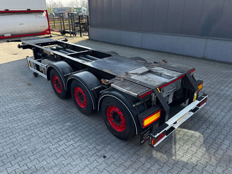 Burg 20FT/3-axles, SAF INTRADISC, ADR (EXII, EXII, FL, AT), 2x LIFTAXLE, NL-Chassis - Контейнеровоз/ Сменна каросерия полуремарке: снимка 5 Burg 20FT/3-axles, SAF INTRADISC, ADR (EXII, EXII, FL, AT), 2x LIFTAXLE, NL-Chassis - Контейнеровоз/ Сменна каросерия полуремарке: снимка 5