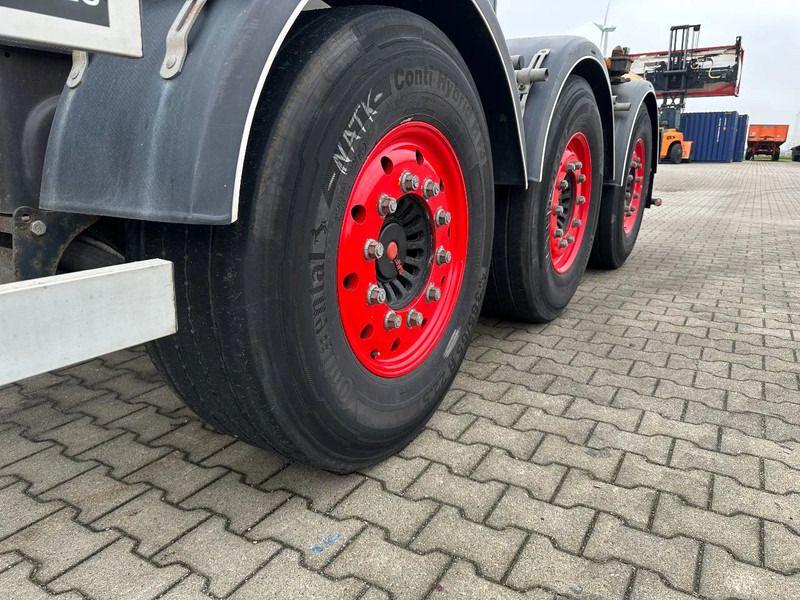 Контейнеровоз/ Сменна каросерия полуремарке Burg 20FT ADR (EX/II, EX/III, FL, AT) Chassis, Empty weight : 3.690kg, SAF INTRADISC, 2x Liftaxle, NL-chassis: снимка 16