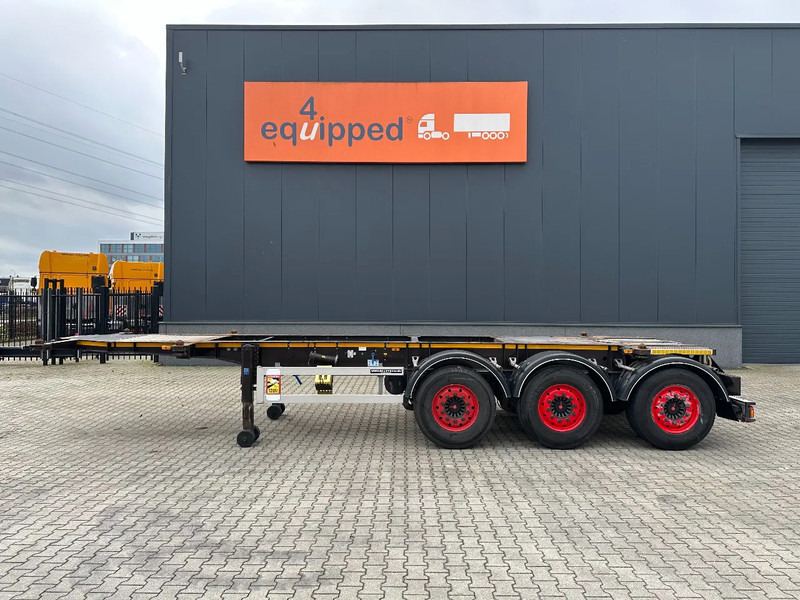 Burg 20FT ADR (EX/II, EX/III, FL, AT) Chassis, Leergewicht : 3.690kg, SAF INTRADISC, 2x Liftachse, NL-Chassis - Контейнеровоз/ Сменна каросерия полуремарке: снимка 2 Burg 20FT ADR (EX/II, EX/III, FL, AT) Chassis, Leergewicht : 3.690kg, SAF INTRADISC, 2x Liftachse, NL-Chassis - Контейнеровоз/ Сменна каросерия полуремарке: снимка 2