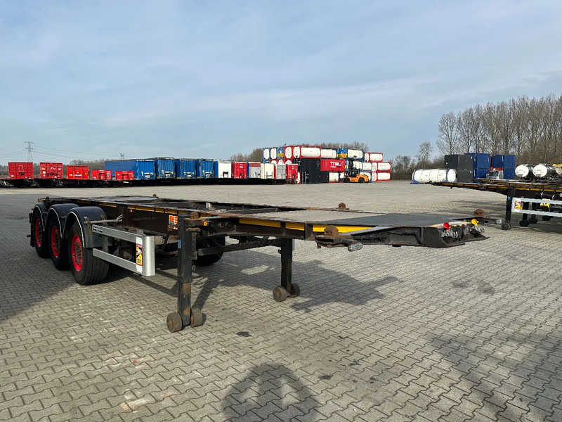 Burg 20FT ADR (EX/II, EX/III, FL, AT), Leergewicht : 3.690kg, SAF INTRADISC, 2x Liftachse, NL-Chassis, 75% Reifen - Контейнеровоз/ Сменна каросерия полуремарке: снимка 5 Burg 20FT ADR (EX/II, EX/III, FL, AT), Leergewicht : 3.690kg, SAF INTRADISC, 2x Liftachse, NL-Chassis, 75% Reifen - Контейнеровоз/ Сменна каросерия полуремарке: снимка 5