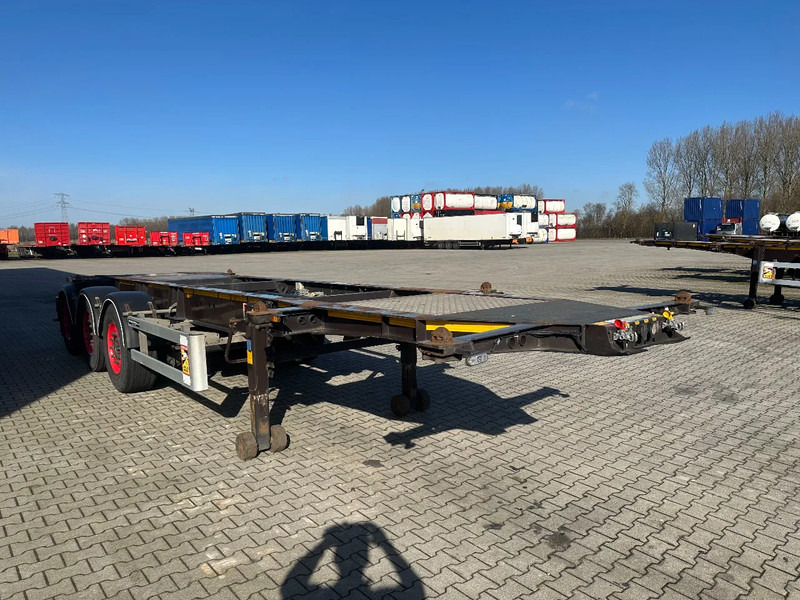 Burg 20FT ADR (EX/II, EX/III, FL, AT), Leergewicht : 3.690kg, SAF INTRADISC, 2x Liftachse, NL-Chassis - Контейнеровоз/ Сменна каросерия полуремарке: снимка 5 Burg 20FT ADR (EX/II, EX/III, FL, AT), Leergewicht : 3.690kg, SAF INTRADISC, 2x Liftachse, NL-Chassis - Контейнеровоз/ Сменна каросерия полуремарке: снимка 5