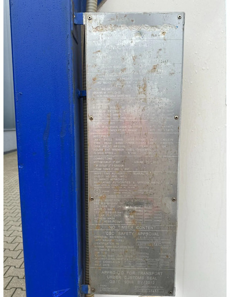 Резервоар за съхранение За превоз на химикати CIMC 20FT ISO, 25.060L / 1-COMP / 3 BAFFELS / T11 / 4 manholes / ADR valid until 10/2027: снимка 12 Резервоар за съхранение За превоз на химикати CIMC 20FT ISO, 25.060L / 1-COMP / 3 BAFFELS / T11 / 4 manholes / ADR valid until 10/2027: снимка 12