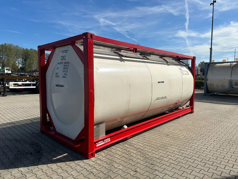 CIMC 20FT ISO, 25.080L/1-COMP/3 BAFFELS/4 covers, 5Y valid until 12/2026 - Резервоар за съхранение: снимка 5 CIMC 20FT ISO, 25.080L/1-COMP/3 BAFFELS/4 covers, 5Y valid until 12/2026 - Резервоар за съхранение: снимка 5