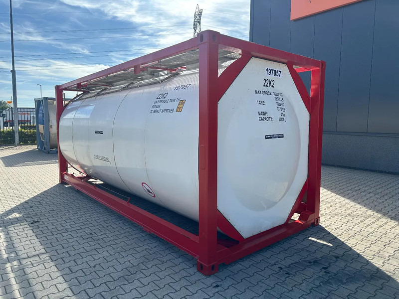 CIMC 20FT ISO, 25.080L/1-COMP/3 BAFFELS/4 covers, 5Y valid until 12/2026 - Резервоар за съхранение: снимка 4 CIMC 20FT ISO, 25.080L/1-COMP/3 BAFFELS/4 covers, 5Y valid until 12/2026 - Резервоар за съхранение: снимка 4