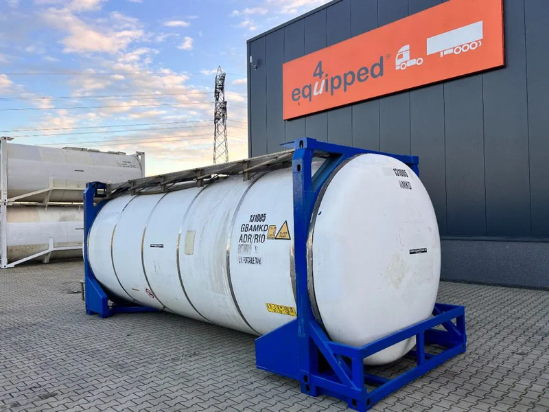 CPV 30.890L, steam heating, UN PORTABLE, T7, 5Y+CSC insp.: 02/2026 - Резервоар за съхранение: снимка 2 CPV 30.890L, steam heating, UN PORTABLE, T7, 5Y+CSC insp.: 02/2026 - Резервоар за съхранение: снимка 2