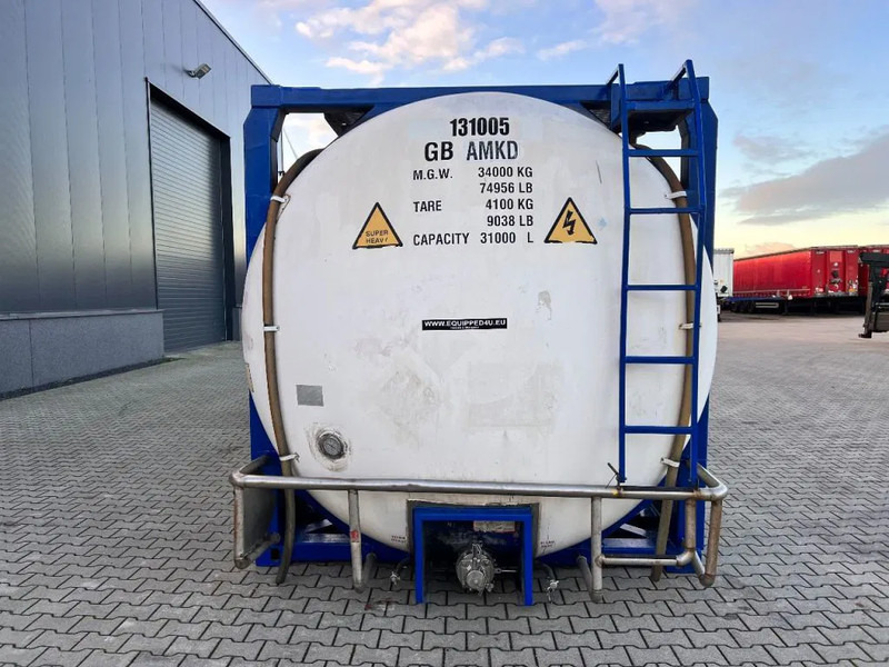 CPV 30.890L, steam heating, UN PORTABLE, T7, 5Y+CSC insp.: 02/2026 - Резервоар за съхранение: снимка 4 CPV 30.890L, steam heating, UN PORTABLE, T7, 5Y+CSC insp.: 02/2026 - Резервоар за съхранение: снимка 4