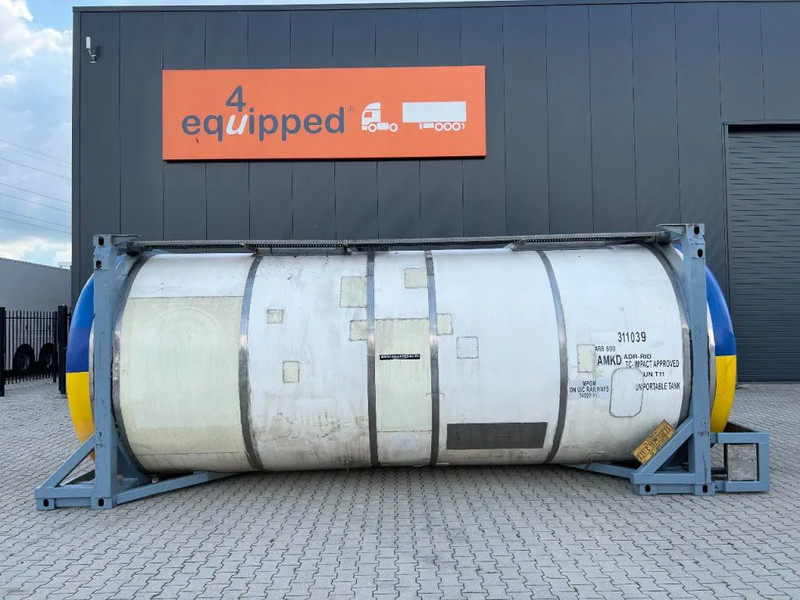 CPV 31.360L, steam heating, UN PORTABLE, T11, 5Y+CSC insp.: 02/2026 - Резервоар за съхранение: снимка 2 CPV 31.360L, steam heating, UN PORTABLE, T11, 5Y+CSC insp.: 02/2026 - Резервоар за съхранение: снимка 2