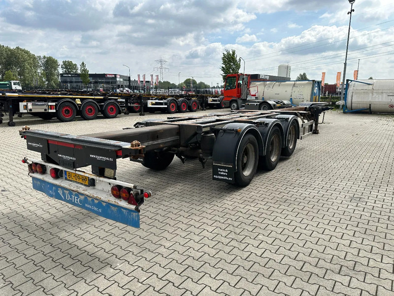 D-Tec FLEXITRAILER, 45FT HC MULTI, SAF + drum, liftaxle, NL-chassis - Контейнеровоз/ Сменна каросерия полуремарке: снимка 5 D-Tec FLEXITRAILER, 45FT HC MULTI, SAF + drum, liftaxle, NL-chassis - Контейнеровоз/ Сменна каросерия полуремарке: снимка 5