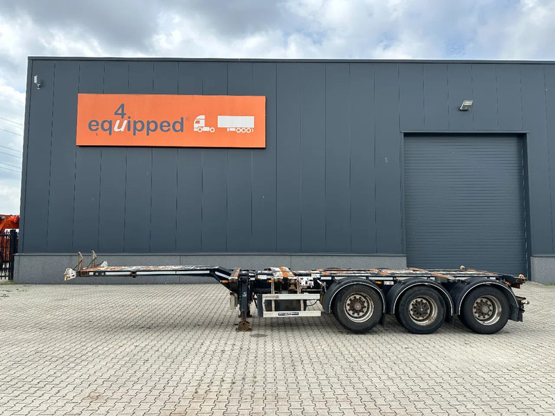 D-Tec FLEXITRAILER, 45FT HC MULTI, SAF + drum, liftaxle, NL-chassis - Контейнеровоз/ Сменна каросерия полуремарке: снимка 4 D-Tec FLEXITRAILER, 45FT HC MULTI, SAF + drum, liftaxle, NL-chassis - Контейнеровоз/ Сменна каросерия полуремарке: снимка 4