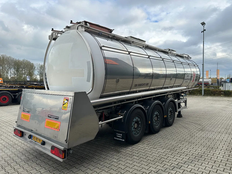 Feldbinder FOOD / LEVENSMIDDELEN / LEBENSMITTEL / 33.500L / 3-COMP / PUMP / NL-trailer / APK: 10-2026 - Полуремарке цистерна: снимка 3 Feldbinder FOOD / LEVENSMIDDELEN / LEBENSMITTEL / 33.500L / 3-COMP / PUMP / NL-trailer / APK: 10-2026 - Полуремарке цистерна: снимка 3