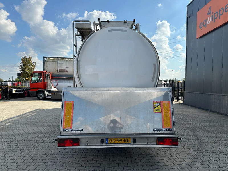 Feldbinder LEBENSMITTEL / LEVENSMIDDELEN FOOD / 33.500L / 3-COMP / PUMPE / NL-trailer / APK: 09-2026 - Полуремарке цистерна: снимка 4 Feldbinder LEBENSMITTEL / LEVENSMIDDELEN FOOD / 33.500L / 3-COMP / PUMPE / NL-trailer / APK: 09-2026 - Полуремарке цистерна: снимка 4