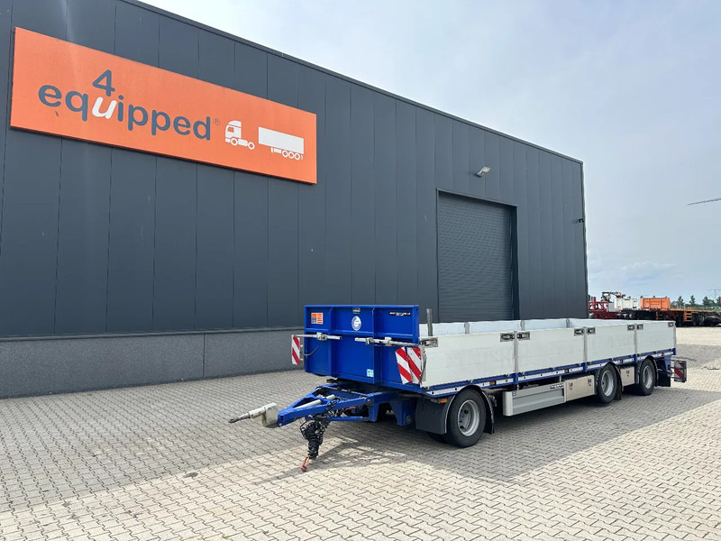 Floor zeer mooie AXD.330 3-assige aanhanger met alu zijborden, rongpotten, liftas, geschoopeerd, NL-aanhanger, APK: 09/2025 - Бордово ремарке/ Платформа: снимка 1 Floor zeer mooie AXD.330 3-assige aanhanger met alu zijborden, rongpotten, liftas, geschoopeerd, NL-aanhanger, APK: 09/2025 - Бордово ремарке/ Платформа: снимка 1