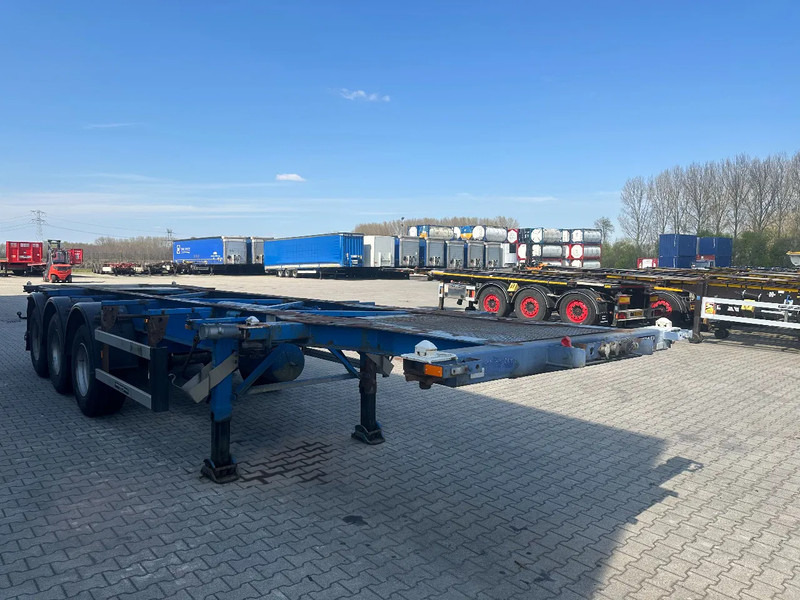 Groenewegen 20FT/30FT, ADR (EX/II, EX/III, FL, OX, AT), drum, NL-Chassis - Контейнеровоз/ Сменна каросерия полуремарке: снимка 5 Groenewegen 20FT/30FT, ADR (EX/II, EX/III, FL, OX, AT), drum, NL-Chassis - Контейнеровоз/ Сменна каросерия полуремарке: снимка 5