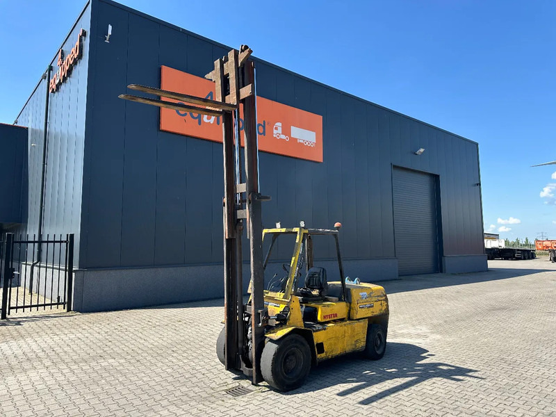 Hyster H4.50XL DIESEL FORKLIFT, 4500KG, DUPLEX - Дизелов мотокар: снимка 1 Hyster H4.50XL DIESEL FORKLIFT, 4500KG, DUPLEX - Дизелов мотокар: снимка 1