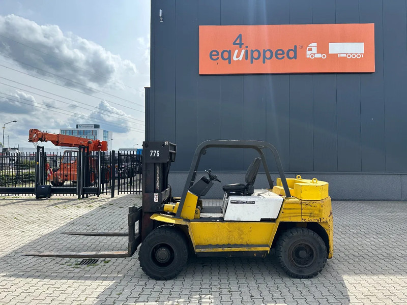 Jungheinrich YALE DFG 75 FORKLIFT, 8000KG, height: 225cm, triplex, 6 cil. diesel, 8.262hrs - Дизелов мотокар: снимка 3 Jungheinrich YALE DFG 75 FORKLIFT, 8000KG, height: 225cm, triplex, 6 cil. diesel, 8.262hrs - Дизелов мотокар: снимка 3