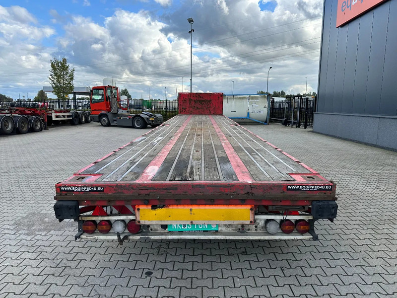 KEL-BERG HEAVY-DUTY MEGA FLATBED, 1x 40FT / 2x 20FT HECKBÜNDIG, SAF + DISC, MOT: 09/2025, NL trailer - Контейнеровоз/ Сменна каросерия полуремарке: снимка 4 KEL-BERG HEAVY-DUTY MEGA FLATBED, 1x 40FT / 2x 20FT HECKBÜNDIG, SAF + DISC, MOT: 09/2025, NL trailer - Контейнеровоз/ Сменна каросерия полуремарке: снимка 4