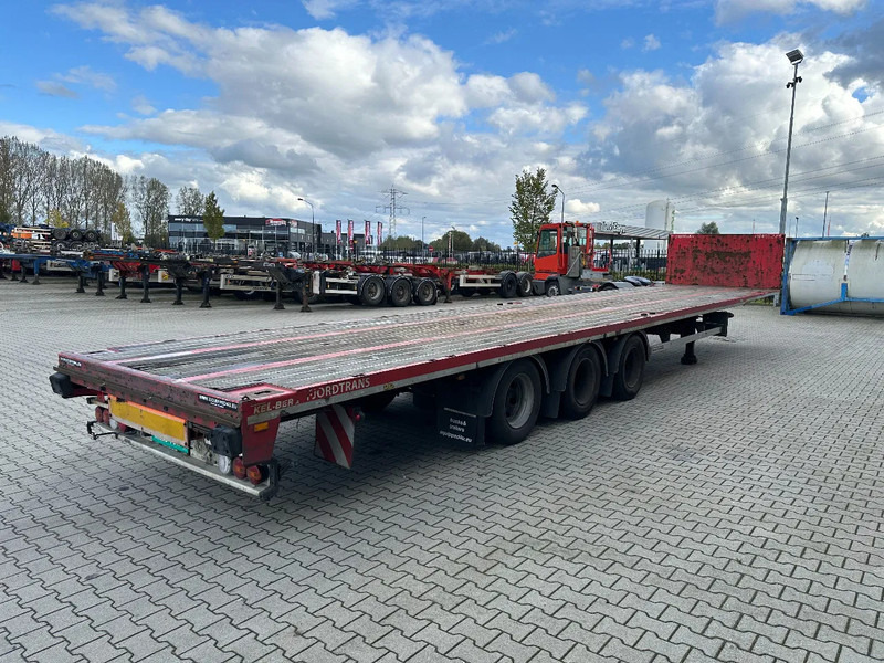 KEL-BERG HEAVY-DUTY MEGA FLATBED, 1x 40FT / 2x 20FT HECKBÜNDIG, SAF + DISC, MOT: 09/2025, NL trailer - Контейнеровоз/ Сменна каросерия полуремарке: снимка 3 KEL-BERG HEAVY-DUTY MEGA FLATBED, 1x 40FT / 2x 20FT HECKBÜNDIG, SAF + DISC, MOT: 09/2025, NL trailer - Контейнеровоз/ Сменна каросерия полуремарке: снимка 3