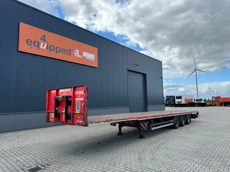 KEL-BERG HEAVY-DUTY MEGA FLATBED, 1x 40FT / 2x 20FT HECKBÜNDIG, SAF + DISC, MOT: 09/2025, NL trailer - Контейнеровоз/ Сменна каросерия полуремарке: снимка 1 KEL-BERG HEAVY-DUTY MEGA FLATBED, 1x 40FT / 2x 20FT HECKBÜNDIG, SAF + DISC, MOT: 09/2025, NL trailer - Контейнеровоз/ Сменна каросерия полуремарке: снимка 1