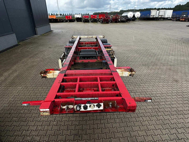 Krone 2-axle 20FT chassis, BPW + drumbrakes, airsuspension, empty weight: 3.180kg, 2x available - Контейнеровоз/ Сменна каросерия полуремарке: снимка 5 Krone 2-axle 20FT chassis, BPW + drumbrakes, airsuspension, empty weight: 3.180kg, 2x available - Контейнеровоз/ Сменна каросерия полуремарке: снимка 5