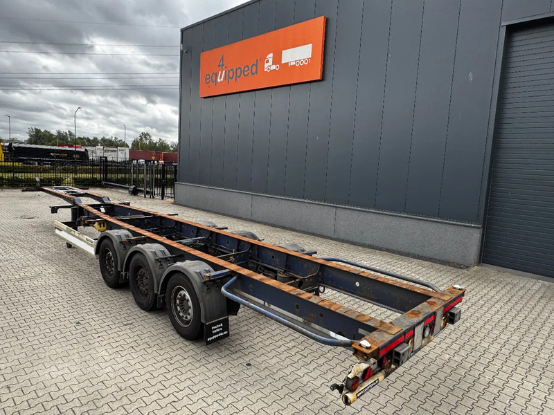 Krone 45FT HC, Leergewicht: 4.220kg, SAF/ intradisc, NL-Chassis, 2x vorhanden - Контейнеровоз/ Сменна каросерия полуремарке: снимка 3 Krone 45FT HC, Leergewicht: 4.220kg, SAF/ intradisc, NL-Chassis, 2x vorhanden - Контейнеровоз/ Сменна каросерия полуремарке: снимка 3