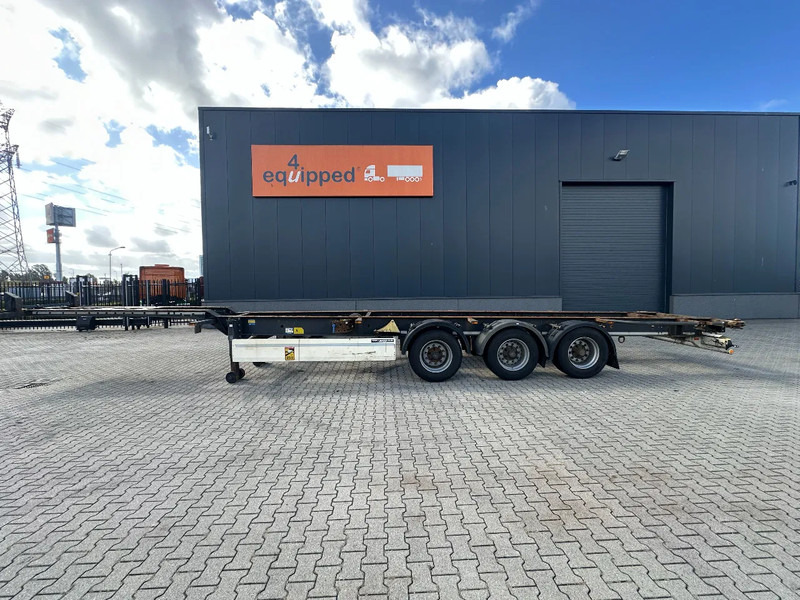 Krone 45FT HC, empty weight: 4.220kg, BPW + drumbrakes, NL-Chassis, APK: 25/11/2025, 2x available - Контейнеровоз/ Сменна каросерия полуремарке: снимка 2 Krone 45FT HC, empty weight: 4.220kg, BPW + drumbrakes, NL-Chassis, APK: 25/11/2025, 2x available - Контейнеровоз/ Сменна каросерия полуремарке: снимка 2